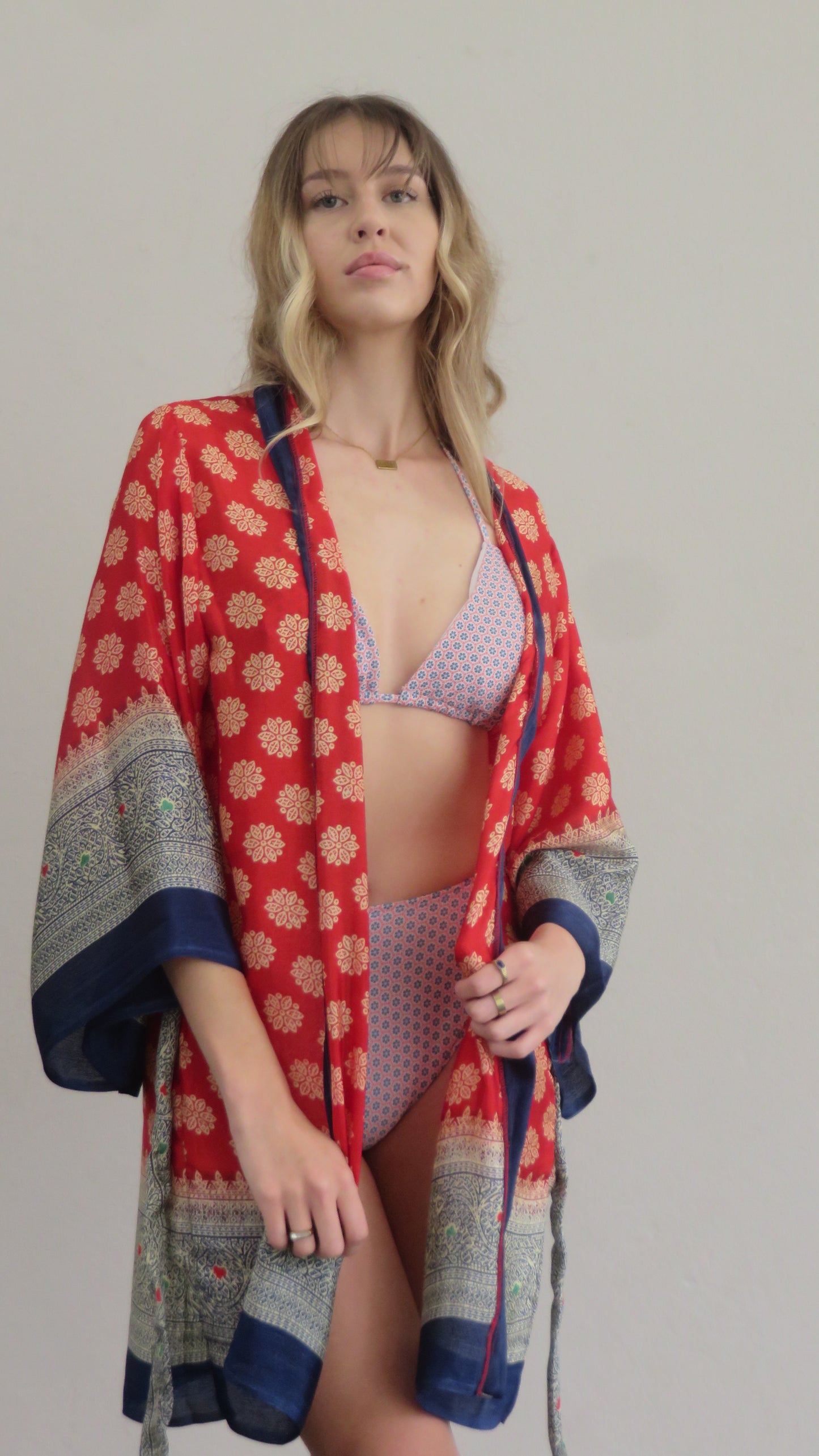 The Coral Kimono